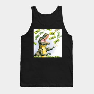 A Rich T-Rex Tank Top